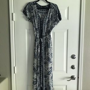 Lucky Brand Paisley Maxi Dress
